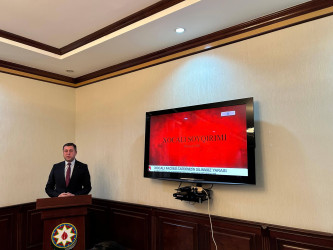 Tərtərdə “Şəhid və şahid Xocalıdan Zəfər və azadlığa gedən yol” adlı tədbir keçirilib