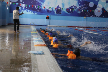 Tərtərdə üzməyi öyrənək layihəsi start götürüb.