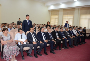 Tərtər Rayon İcra Hakimiyyətində növbəti aparat müşavirəsi keçirilib