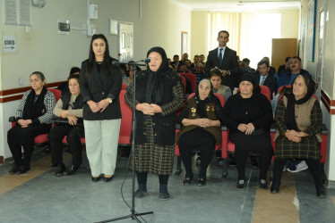 Tərtər Rayon İcra Hakimiyyətinin başçısı Müstəqim Məmmədovun növbəti səyyar-qəbul görüşü Seydimli kəndində keçirilib