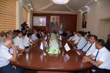 “Konstitusiya və Suverenlik ili - 2025”: “14 iyul 1969-cu  il: Müstəqil və             qüdrətli Azərbaycanın təməlinin qoyuldugu gün”  mövzusunda  tədbir keçirilib