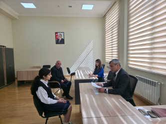 Tərtər Rayon İcra Hakimiyyətində mütəmadi olaraq vətəndaşların müraciətləri dinlənilir