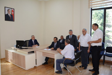 Rayon rəhbəri tərəfindən növbəti dəfə vətəndaşların müraciətləri dinlənilib