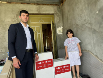 “YAŞAT” Fondu tərəfindən şəhid övladları üçün göndərilən hədiyyələr sahiblərinə çatdırılıb.