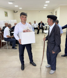 Milli Məclisin deputatı Ağalar Vəliyev Qurban bayramı münasibətilə seçicilərini, ağsaqqalları təbrik edib, şəhid, qazi və ahıl ailələrinə bayram sovqatları göndərib