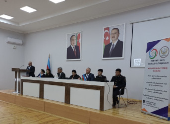 Tərtərdə Konstitusiya və Suverenlik İli çərçivəsində “Narkomaniyaya yox deyək!” və “Uşaqların insan alverinin qurbanına çevirilməsinin qarşısının alınması” mövzusunda tədbir keçirilib