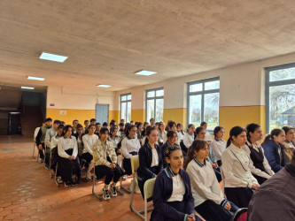 Tərtərdə “Erkən nikahın və qohumlar arasında nikahın mənfi fəsadlarının izah edilməsi” və “Ailə ənənələrinin möhkəmləndirilməsi və inkişafı” mövzusunda tədbir keçirilib.