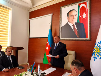 Tərtərdə “Şəhərsalma və Memarlıq İli” çərçivəsində partiya fəalları və veteranlarla görüş keçirilib