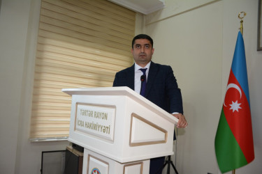 Tərtər Rayon İcra Hakimiyyətində növbəti aparat müşavirəsi keçirilib