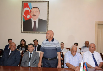 Tərtərdə YAP rayon təşkilatının yaranmasının 32-ci ildönümü qeyd olunub