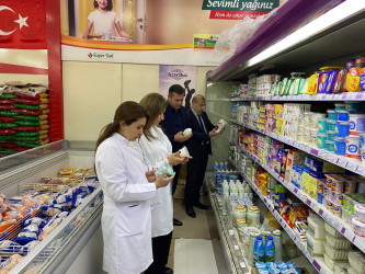 Tərtərdə sağlam və rasional qidalanma istiqamətində təşviqat işlərinin aparılması ilə bağlı maarifləndirə tədbiri keçirilib