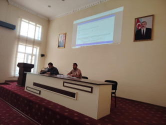 Tərtərdə kənd təsərrüfatının siyahıyaalınması ilə bağlı maarifləndirici tədbir keçirilib