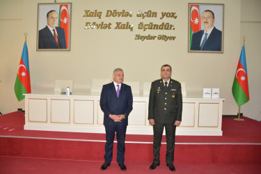 Tərtərdə Vətən müharibəsi iştirakçılarına medallar təqdim olunub