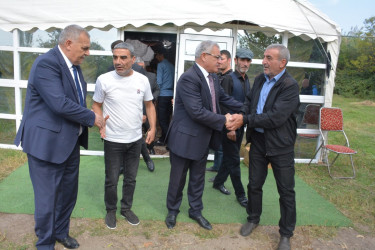 İcra başçısı şəhid ailəsinin yas mərasimində iştirak edib