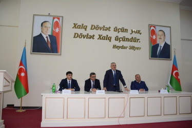 Tərtərdə “Zəfərə aparan yol: Milli və dini həmrəyliyimiz” mövzusunda konfrans keçirilib