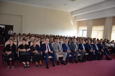 Tərtərdə Azərbaycan Respublikasının Dövlət Suverenliyi Gününə həsr olunmuş tədbir keçirilib