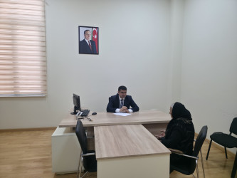 Tərtər Rayon İcra Hakimiyyətində mütəmadi olaraq vətəndaşların müraciətləri dinlənilir