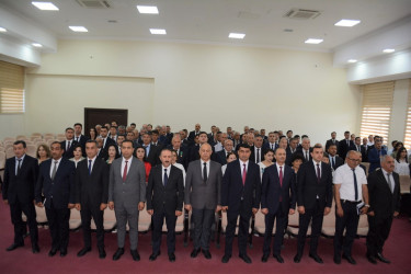 Tərtərdə dövlət qulluqçuları peşə bayramlarını qeyd ediblər