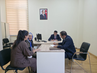 Tərtər Rayon İcra Hakimiyyətində vətəndaşların müraciətləri dinlənilib