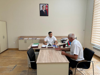 Tərtər Rayon İcra Hakimiyyətində mütəmadi olaraq vətəndaşların müraciətləri dinlənilir
