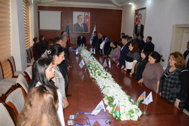Tərtərdə “Her-her kəndinə qayıdış bizim mənəvi haqqımızdır” mövzusunda tədbir keçirilib