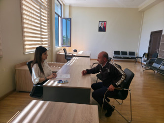 Tərtər Rayon İcra Hakimiyyətində mütəmadi olaraq vətəndaşların müraciətləri dinlənilir