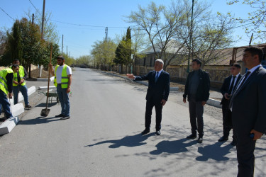 Tərtər şəhərində tikinti-quruculuq və abadlıq işləri müasir şəhərsalmanın tələblərinə uyğun olaraq aparılır