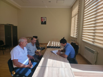 Tərtər Rayon İcra Hakimiyyətində mütəmadi olaraq vətəndaşların müraciətləri dinlənilir