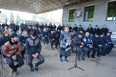 Rayon rəhbərinin Borsunlu kəndində növbəti səyyar qəbul-görüşü keçirilib