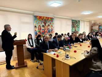 Tərtər Peşə Məktəbində “Xocalı soyqrımı-tarixin qan yaddaşı” adlı  tədbir keçirilib