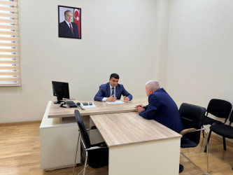 Tərtər Rayon İcra Hakimiyyətində mütəmadi olaraq vətəndaşların müraciətləri dinlənilir