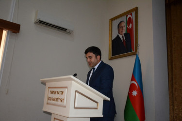 Tərtərdə prezident İlham Əliyevin YAP-ın VIII Qurultayındakı proqram xarakterli nitqindən irəli gələn məsələlərlə bağlı müşavirə keçirilib