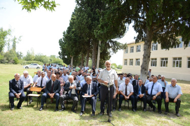 İcra başçısının Qaraağacı kəndində səyyar qəbul görüşü keçirilib