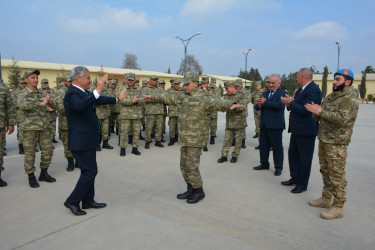 Tərtərdə yerləşən N nömrəli hərbi hissədə Novruz şənliyi keçirilib