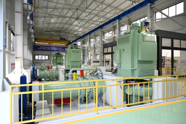 İlham Əliyev Ağdərə rayonunda “Qozlukörpü” Su Elektrik Stansiyasının açılışında iştirak edib