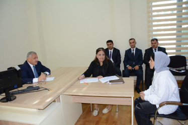 Rayon rəhbəri tərəfindən növbəti dəfə vətəndaşların müraciətləri dinlənilib
