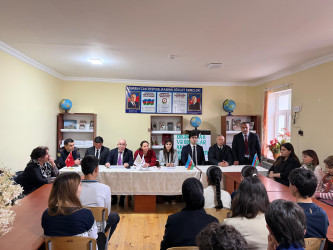 Tərtərdə “Erkən nikahın və qohumlar arasında nikahın mənfi nəticələri” və “Gənclər arasında ailə dəyərlərinin təbliği ”mövzusunda tədbir keçirilib