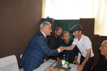 Rayon rəhbəri Birinci Qarabağ müharibəsi əlilinin atası, kənd ağsaqqalı, Qərbi Azərbaycan İcmasının üzvü Çərkəz Nağıyevin yas mərasimində iştrak edib