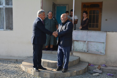 İcra başçısı Vətən müharibəsi şəhidi Əlizadə Elşən Faiq oğlunun ikinci ildönümü ilə əlaqədar ailəsini ziyarət edib