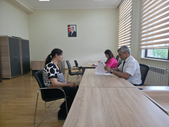Tərtər Rayon İcra Hakimiyyətində mütəmadi olaraq vətəndaşların müraciətləri dinlənilir