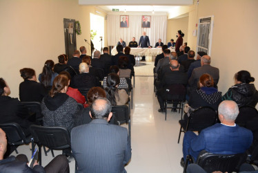 Rayon rəhbərinin növbəti səyyar-qəbul görüşü Yuxarı Qaradağlı kəndində keçirilib