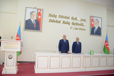 Tərtərdə dövlət qulluqçuları peşə bayramlarını qeyd ediblər