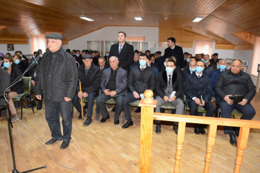 Rayon rəhbərinin Zolgəran kəndində növbəti səyyar qəbul-görüşü keçirilib