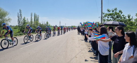 "Bakı-Xankəndi" Azərbaycan Beynəlxalq Velosiped yarışının iştirakçıları Tərtər rayonundan keçiblər