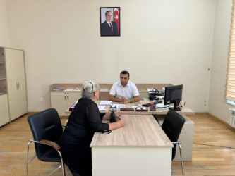 Tərtər Rayon İcra Hakimiyyətində mütəmadi olaraq vətəndaşların müraciətləri dinlənilir