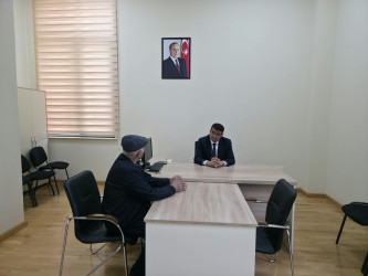 Tərtər Rayon İcra Hakimiyyətində mütəmadi olaraq vətəndaşların müraciətləri dinlənilir