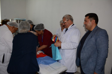 Tərtər Rayon Mərkəzi Xəstəxanası PHŞ-də sünnət aksiyası keçirilib