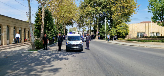 Tərtərdə şəhidlərimizin əziz xatirəsi bir dəqiqəlik sükutla anılıb