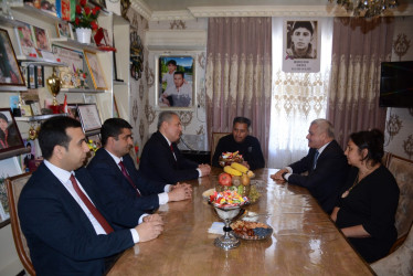 Tərtərdə Ramazan ayı münasibətilə keçirilən xeyriyyə tədbirində 125 şəhid və qazi ailəsinə bayram sovqatları verilib