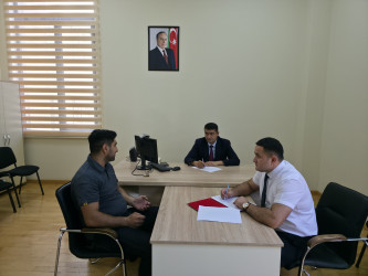 Tərtər Rayon İcra Hakimiyyətində vətəndaşların müraciətləri dinlənilib